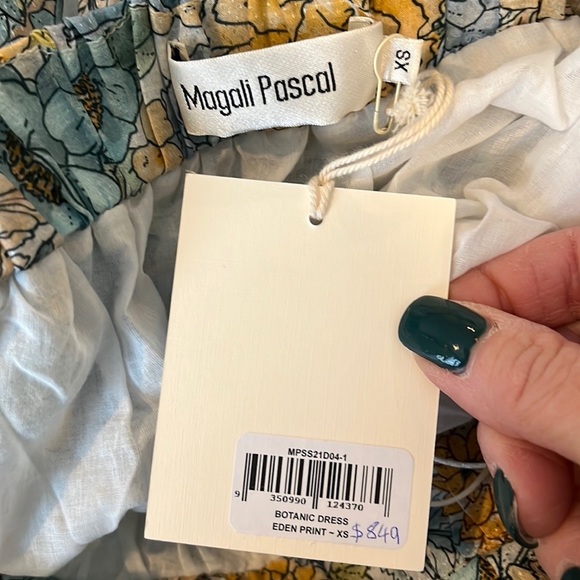 Magali Pascal “Botanic” dress in Eden print XS NWT - Picture 5 of 6